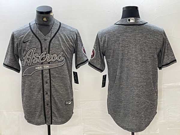 Men's Houston Astros Blank Grey Gridiron Cool Base Stitched Baseball Jerseys,We sell and wholesale Men's Houston Astros Blank Grey Gridiron Cool Base Stitched Baseball Jerseys on line form chian!